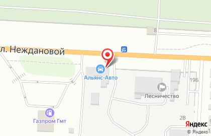 Торгово-сервисная компания Альянс-Авто в Ворошиловском районе на карте