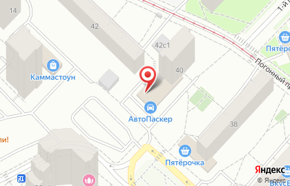 Автопаскер на Бульваре Рокоссовского на карте