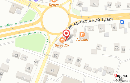 Бон Аппетит на Калинина на карте