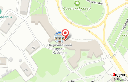Национальный музей Республики Карелия на карте