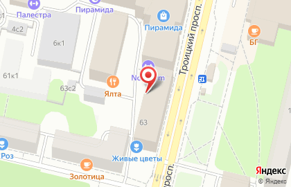 Оценочная компания Оникс на Троицком проспекте на карте