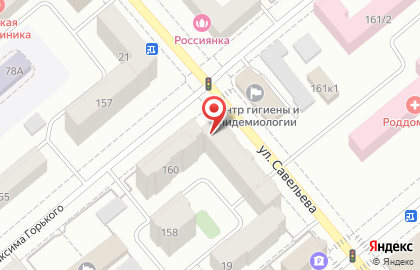 Негосударственный пенсионный фонд Промагрофонд на улице Савельева на карте