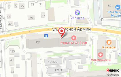 Краспаркет на карте