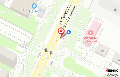 Наш дом-Архангельск 4 на улице Полины Осипенко на карте