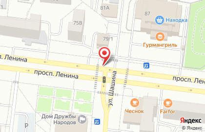 Междугороднее такси Октябрьский-Уфа на карте