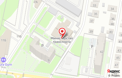 Правительство Ульяновской области Министерство транспорта Ульяновской области на карте