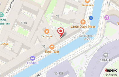 Грибоедова 31 на карте