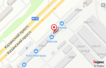 Бонсай на Казанском проспекте на карте