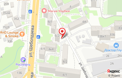 Компания Ваш Бухгалтер на улице Шеболдаева на карте