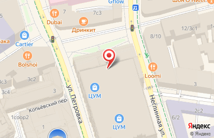Santoni на улице Петровка на карте