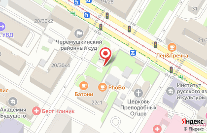 Минутка на улице Кржижановского на карте