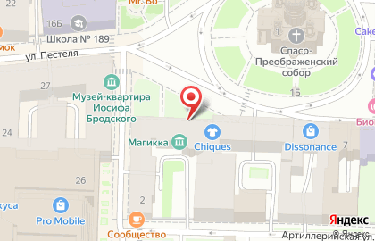 Центр медицинской косметологии Оксаны Волковой в Санкт-Петербурге на карте