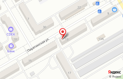 Секс-шоп Дон Феромон на Пирятинской улице на карте