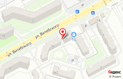 Оптово-розничный магазин Мясной в Кургане на карте