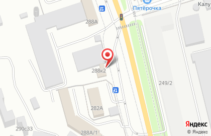 Пункт быстрого питания на Московской улице на карте