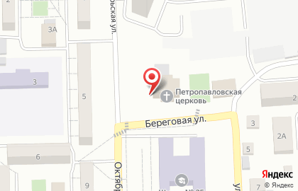 Храм во имя святых первоверховных апостолов Петра и Павла в Новосибирске на карте