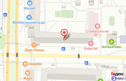 Мужская парикмахерская Усы на улице Лизы Чайкиной на карте