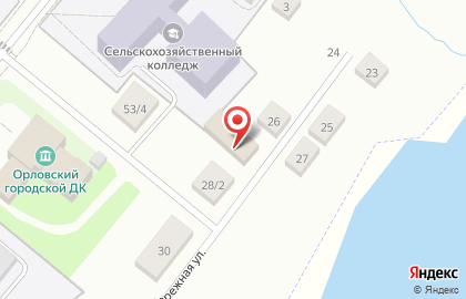 Столовая в Кирове на карте