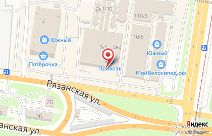 Фирменный магазин Левша в Привокзальном районе на карте