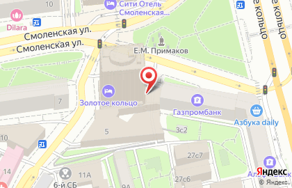 Ресторан Зимний Сад в Москве на карте