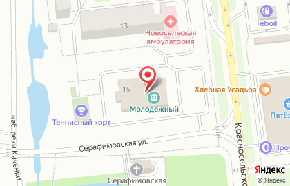 Молодежный культурно-досуговый комплекс МО Аннинское городское поселение на карте