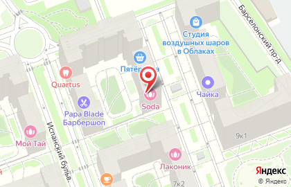 SODA Прокшино ЖК Испанские Кварталы на карте