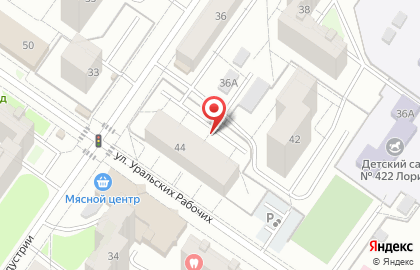 Семь пятниц на проспекте Космонавтов на карте
