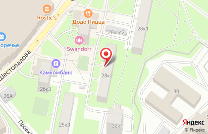 Сервисный центр GinPC в Москворечье-Сабурово на карте