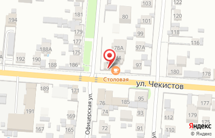 Столовая в Самаре на карте