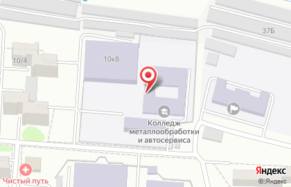 Ростовский колледж металлообработки и автосервиса на карте