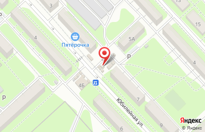 Киоск по продаже хлебобулочных изделий в Октябрьском районе на карте
