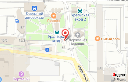 Монастырская лавка Ганина яма на улице Челюскинцев на карте