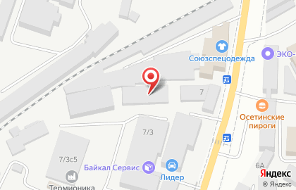 Транспортная компания Байкал Сервис в Москве на карте