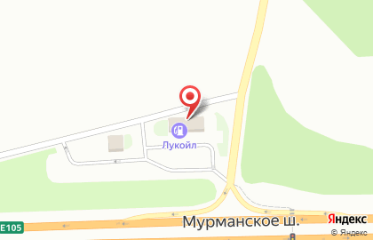 Лукойл на Мурманском шоссе, 1 на карте