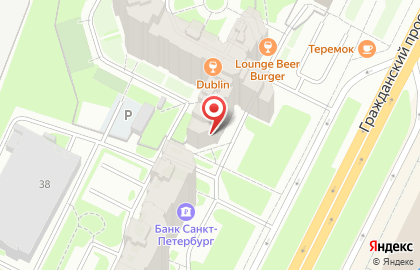 Райффайзенбанк в Санкт-Петербурге на карте