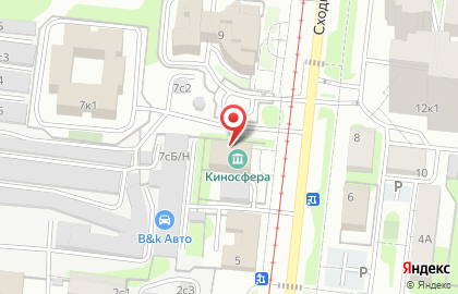 Северо-западного АО Тушино Южное овд на карте