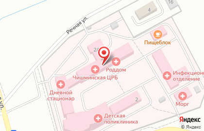 Чишминская центральная районная больница на карте