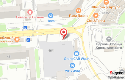 Гаражный кооператив Комета на улице Владимира Невского на карте
