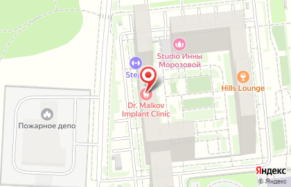 Кальян-бар Hills Lounge на карте