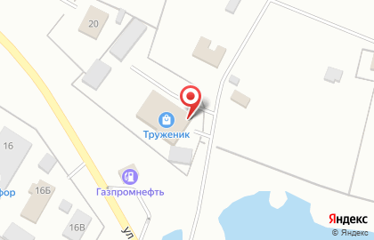 Сервисный центр Труженик в Новосибирске на карте
