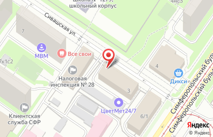 Почта Банк в Москве на карте