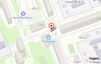 Супермаркет Пятерочка на Елецкой на карте