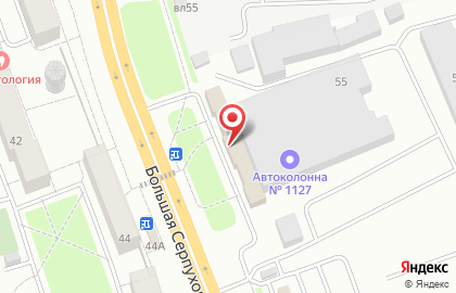 Страховая компания Московская акционерная страховая компания на Большой Серпуховской улице на карте