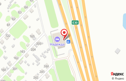 Гостиничный комплекс Надежда в Рязани на карте
