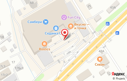 Магазин Garmin на улице Полетаева на карте