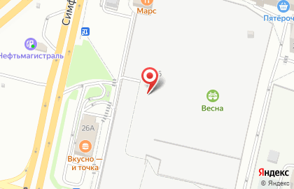 Весна в Климовске на карте