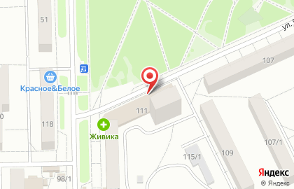 Магазин Красное & Белое на улице 50 лет Профсоюзов на карте