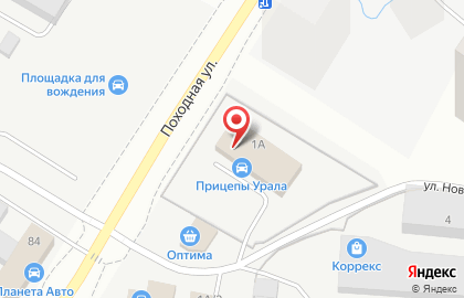 Компания АльфаСнаб в Чкаловском районе на карте