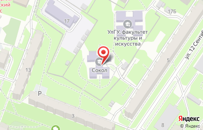 Институт открытого образования УлГУ на карте