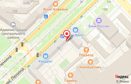 Лето Банк в Центральном районе на карте